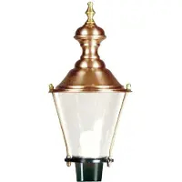 Ks Verlichting Lampe lanterne nostalgique Hoorn M29 anthracite avec capuche noire