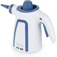 Nettoyeur vapeur portatif - Nettoyeur vapeur - Nettoyeur de taches - Nettoyeur vapeur pour meubles - Machine de nettoyage - 900W - Blanc
