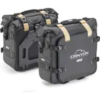 Givi Canyon Mk 25+25l Side Saddlebag Set Gris