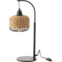 J-Line Lampe Lanterne Métal Naturel