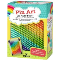 Moses 3D Images d'ongles Arc-en-ciel Pin Art
