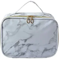 Clayre & Eef Pochette pour documents JZTB0057 Blanc ou Gris 21x8x13 cm