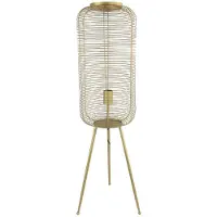 Decostar Lampadaire Trépied Loise L Trépied 98cm doré