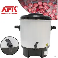 Nobrand AFK Cocotte Distributeur de vin chaud 27 litres 1800W avec robinet
