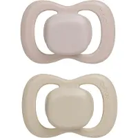 Bbox B.BOX sucette bébé 6m+ Rose/Latte 2 pièces