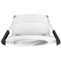 Lyora Spot encastrable à LED Tevo blanc - 3000K