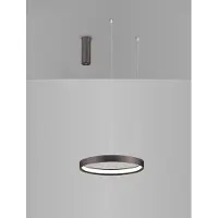 Lyora Suspension élégante Perrine Ø 40cm marron café