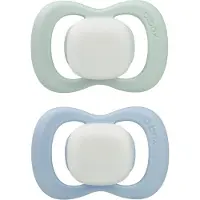 B.Box Glow 0-6m tétine Sky/Sage 2 pcs
