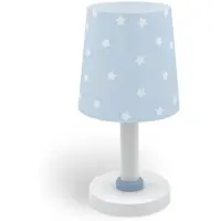 DALBER Lampe de table pour chambre d'enfant Star Light bleu doux