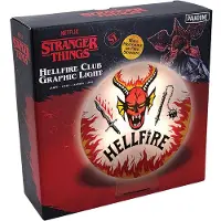 Lampe STRANGER THINGS-LOGO CLUB HELLFIRE