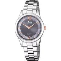 Lotus Montre à affichage analogique '- Watch Trendy - Quartz watch movement - Watch case width: 34 mm' noir