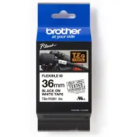 Brother TZe-FX261 - (36 mm) - Noir sur blanc - Ruban