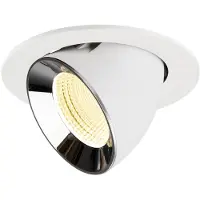SLV Spot encastré Numinos Gimble L blanc/chrome 3000K - 55 deg