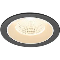 SLV Spot encastré Numinos L noir/blanc 2700K - 55 deg