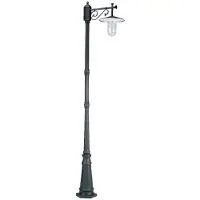 Ks Verlichting Lampe de jardin classique Louvre 1 lumière - noir