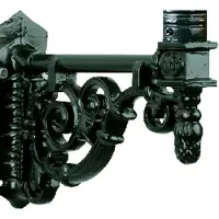 Ks Verlichting Soutien nostalgique Amsterdam anthracite