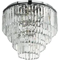 Stars of Light Plafonnier Basic avec cristal Agrigento Ø 50 cm