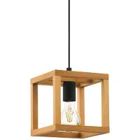 Eglo Lampe suspendue en bois Blackcrown 1