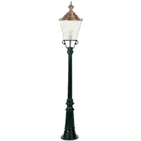 Ks Verlichting Lampe de jardin nostalgique Flores anthracite