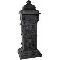 Ks Verlichting Boîte aux lettres Postbox Gigant B10B colonne - anthracite