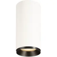 SLV Spot en saillie Numinos L Dali cylindre blanc/noir 3000K - 36 deg