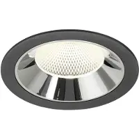 SLV Spot encastré Numinos XL noir/chrome 4000K - 40 deg