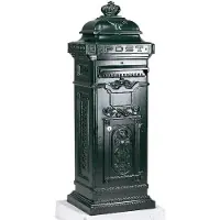 Ks Verlichting Mailbox Colombus B1B 2-deurs colonne - noir