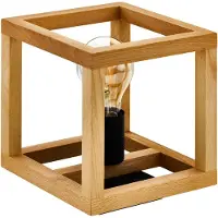 Eglo Lampe de table en bois Blackcrown 1
