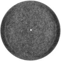 SLV Capuche en feutre Grip! Flat Ø 50 x 6,2cm anthracite