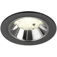 SLV Spot encastré Numinos S noir/chrome 4000K - 20 deg