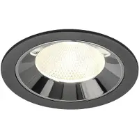 SLV Spot encastré Numinos L noir/chrome 4000K - 20 deg