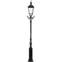 Ks Verlichting Lampe de jardin nostalgique Wenen noir