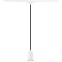 SLV PURI 2.0 Tube, 1 lampe suspendue, GU10, longueur de suspension 200cm, 1x max. 6W, blanc 1008256