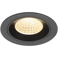 SLV Spot encastré Numinos M noir 2700K - 55 deg