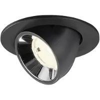 SLV Spot encastré Numinos Gimble S noir/chrome 4000K - 55 deg