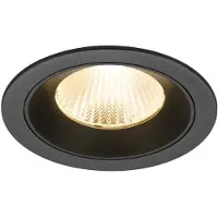 SLV Spot encastré Numinos L noir 2700K - 40 deg
