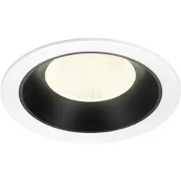 SLV Spot encastré Numinos XL blanc/noir 4000K - 20 deg