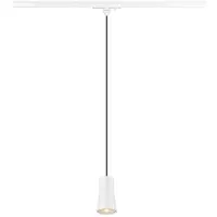 SLV PURI 2.0 Cone, 1 lampe suspendue, GU10, longueur de suspension 200cm, 1x max. 6W, blanc 1008260