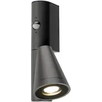 SLV T-TUBE, applique murale, 1x max. 10W, GU10, simple, capteur, IP44 1008010