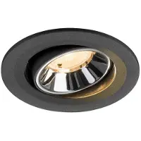 SLV Spot encastré Numinos Move S noir/chrome 2700K - 40 deg