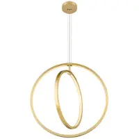 SLV Suspension , Or / laiton, Salon / séjour, Aluminium