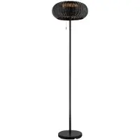 SLV Lampadaire Adegan Solar Noir solaire