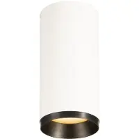 SLV Spot en saillie Numinos M Dali cylindre blanc/noir 2700K - 60 deg