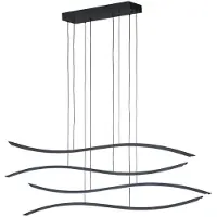 FISCHER&HONSEL GMBH Lampe suspendue design Fisk noir