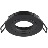 SLV Anneau de montage New Tria 68 rond noir - sans raccord