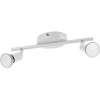 Eglo Lampe de plafond Buzz-Led Blanc à deux lumières