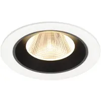 SLV Spot encastré Numinos M blanc/noir 2700K - 20 deg