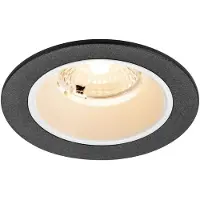 SLV Spot encastré Numinos S noir/blanc 2700K - 40 deg