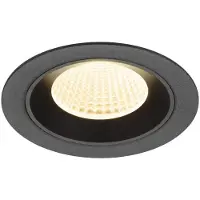 SLV Spot encastré Numinos M noir 3000K - 40 deg