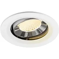 SLV Spot encastré Numinos Move M blanc/chrome 3000K - 40 deg
